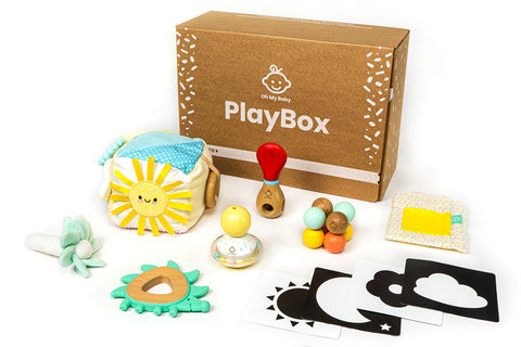 0-4 meses - Play Box 'O Que Vês'