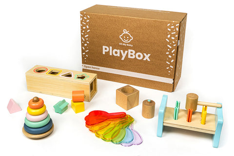 11-12 meses - Play Box 'Olá Mundo'