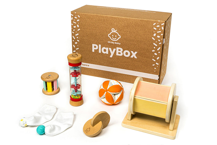 5-6 meses - Play Box 'O que se passa?'