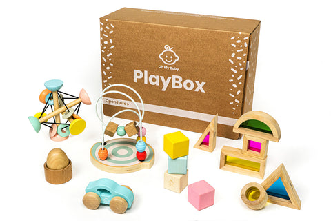9-10 meses - Play Box 'Toca Toca'
