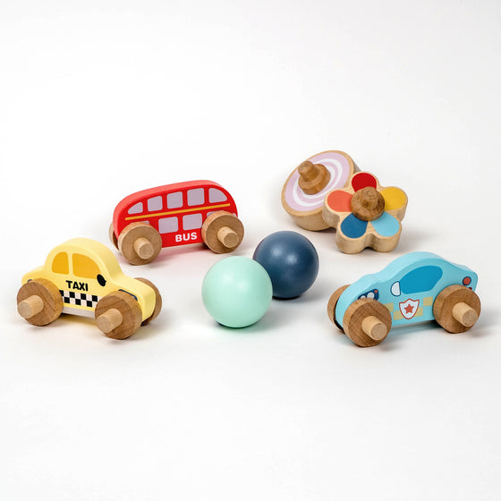 7 bolas, carros e spinners
