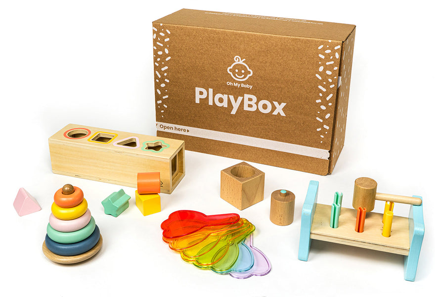 11-12 meses - Play Box 'Olá Mundo'