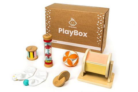 5-6 meses - Play Box 'O que se passa?'