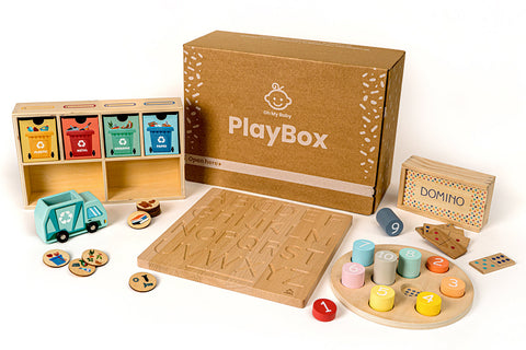 35-36 meses - Play Box 'Número e letras'